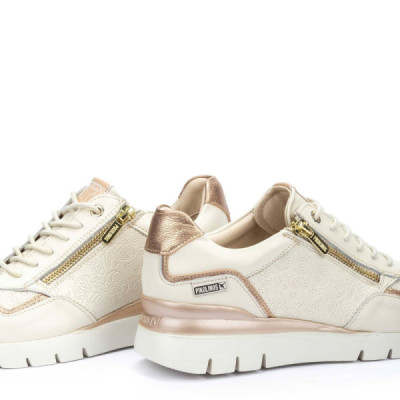 Zapato deportivo Pikolinos Cantabria con cremallera crudo - Pk6994c2