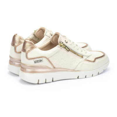 Zapato deportivo Pikolinos Cantabria con cremallera crudo - Pk6994c2