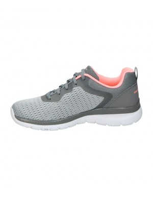 Deportiva mujer Skechers Bountiful gris memory foam Sk12607