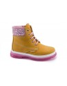 Pablosky bota niña piel mostaza talla 29 al 38 Pa404685