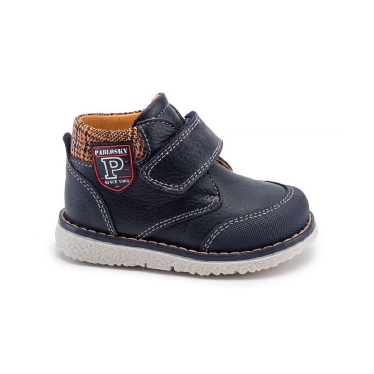 Pablosky rebajas bota niño velcro marino 21 y 24 Pa004523