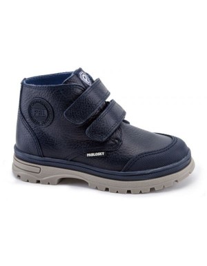 Pablosky botas con velcro niño piel marino 27 al 35 Pa503123