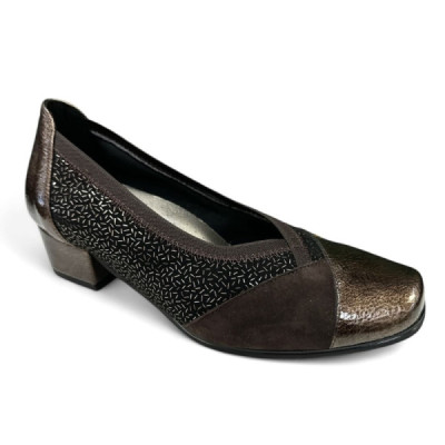 Doctor Cutillas zapato salón ancho especial para mujer - Doc81752 Doctor Cutillas zapato salón ancho especial para mujer - Doc81752