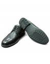 Zapato negro ancho especial impermeable G Confort hombre Gc98916s