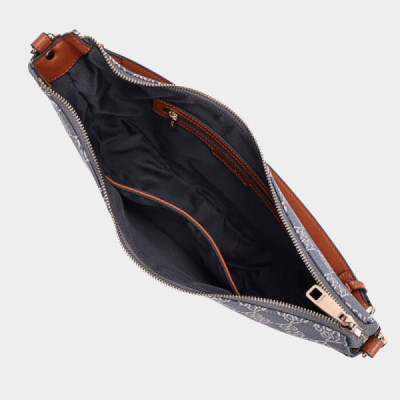 Bolso bandolera media luna Loja Binnari para mujer - Cnp20342