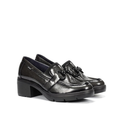 Zapato mocasín Fluchos Fugaz para mujer con tacón - F2111