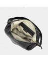 Bolso bandolera Hobo Marbella Binnari burdeos y negro Cnp20372