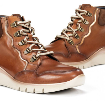 Botín Fluchos Union para mujer estilo sport con cordones - F2073