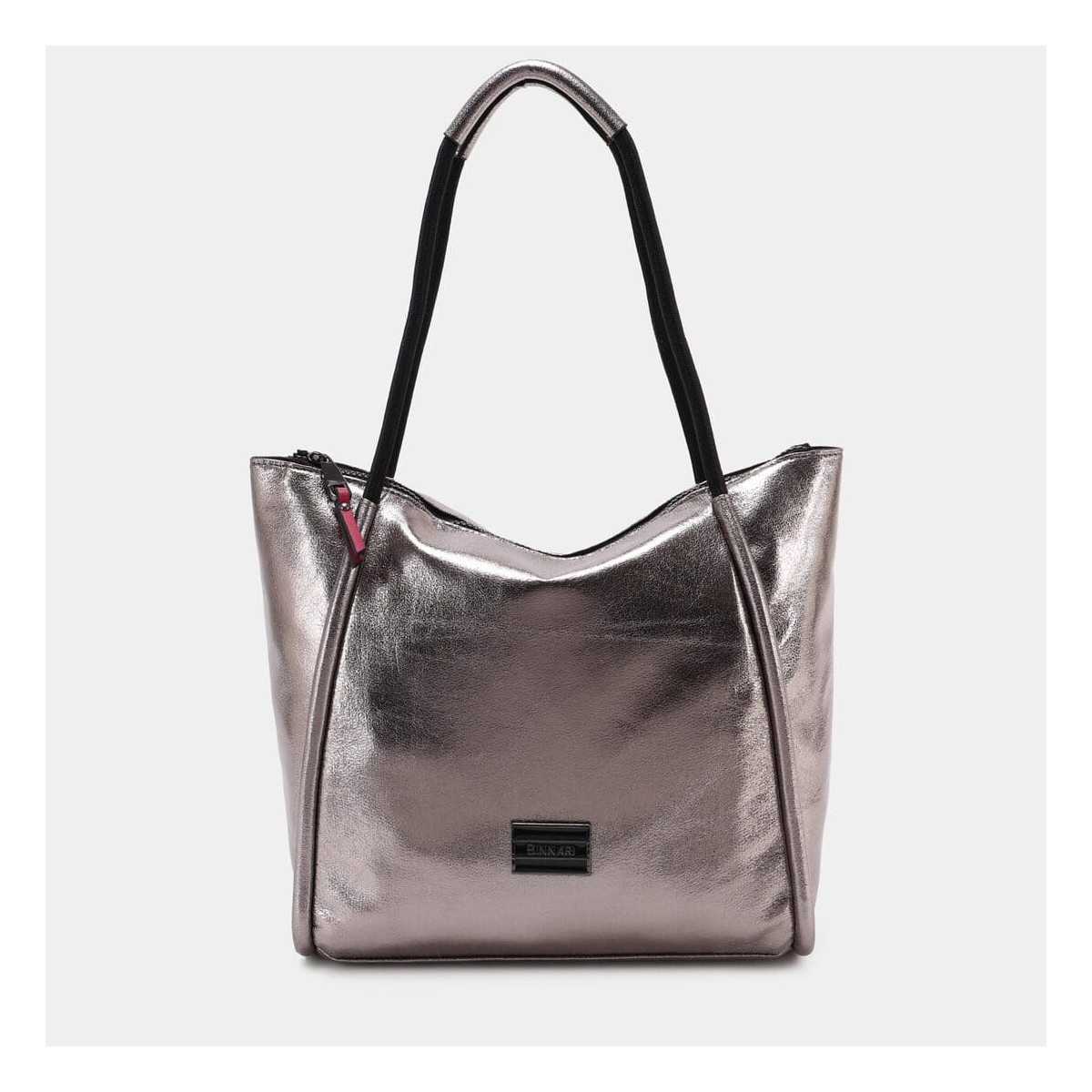 Bolso shopper para mujer Almería de Binnari acero Cnp20212