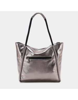 Bolso shopper para mujer Almería de Binnari acero Cnp20212