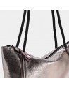 Bolso shopper para mujer Almería de Binnari acero Cnp20212