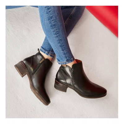 Botin de piel Pikolinos para mujer tacón bajo - Pkw6w8950 Botin de piel Pikolinos para mujer tacón bajo - Pkw6w8950