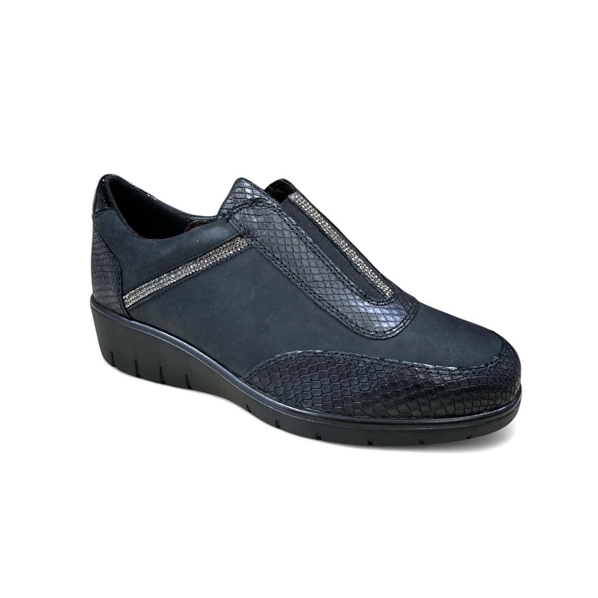 Zapato deportivo mujer ancho especial Doctor Cutillas cuña Doc60342