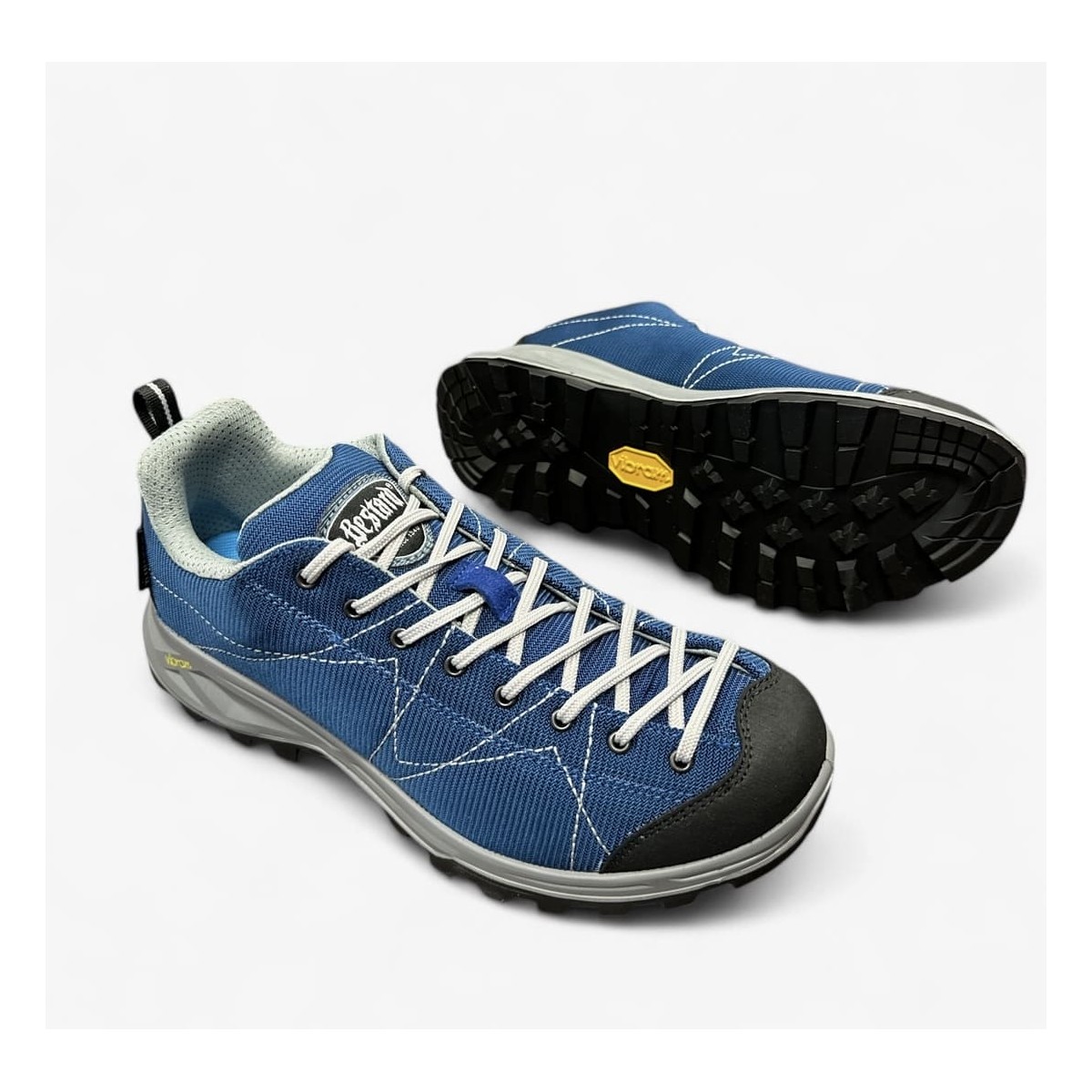 Zapatilla deportiva Bestard Gobi trekking hombre en azul Be3205