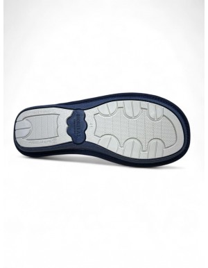 Zapatilla de casa acolchada Biorelax para hombre coche Bio15321