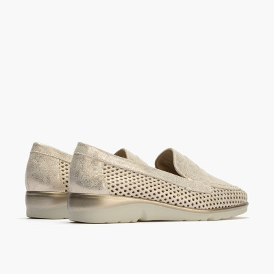 Zapato mocasín Pitillos para mujer de primavera calado - P10321