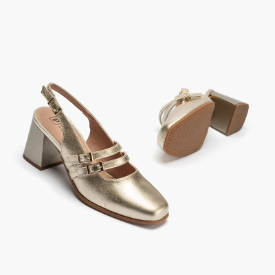 Zapato de vestir Pitillos para mujer con tacón cuadrado - P10495