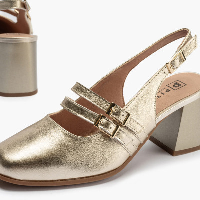 Zapato de vestir Pitillos para mujer con tacón cuadrado - P10495