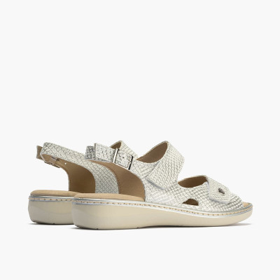 Sandalia Pitillos para mujer ancho especial con velcro - P10300