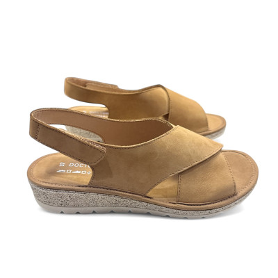 Sandalia Doctor Cutillas mujer cruzada con velcro - Doc35410