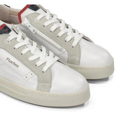 Nemo deportivo Fluchos blanco en piel para hombre - F2216 Nemo deportivo Fluchos blanco en piel para hombre - F2216