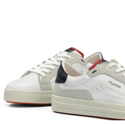 Nemo deportivo Fluchos blanco en piel para hombre - F2216 Nemo deportivo Fluchos blanco en piel para hombre - F2216