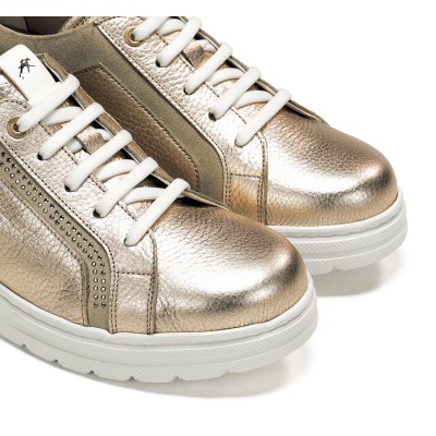 Zapato Deportivo Fluchos Aqua en piel con brillantes - F1997 Zapato Deportivo Fluchos Aqua en piel con brillantes - F1997