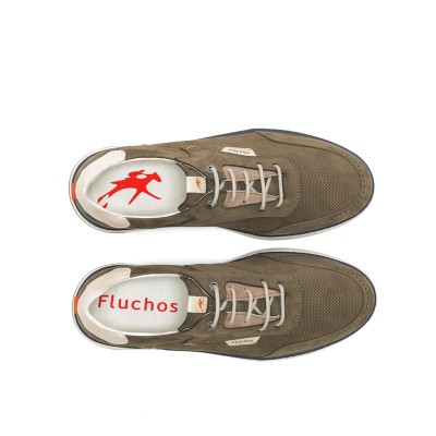 Zapato sport Fluchos para hombre en piel nobuk - F2210 Zapato sport Fluchos para hombre en piel nobuk - F2210