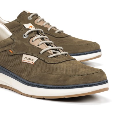 Zapato sport Fluchos para hombre en piel nobuk - F2210 Zapato sport Fluchos para hombre en piel nobuk - F2210