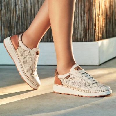 Pikolinos deportivo Arenas mujer nata sin cordones - Pk6621c1