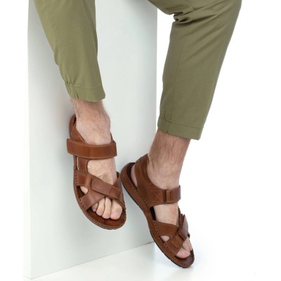 Sandalia de hombre Tarifa Pikolinos abierta con velcro - Pk5818