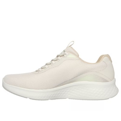 Zapatillas Skechers mujer Lite Pro en beige cordón elástico - Sk150041