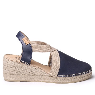 Alpargata ancho especial Tundra Toni Pons de piel marino - Tptundram