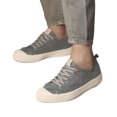 Zapatillas de tela bajas en kaki Toni Pons Gilda para mujer - Tpgildarb