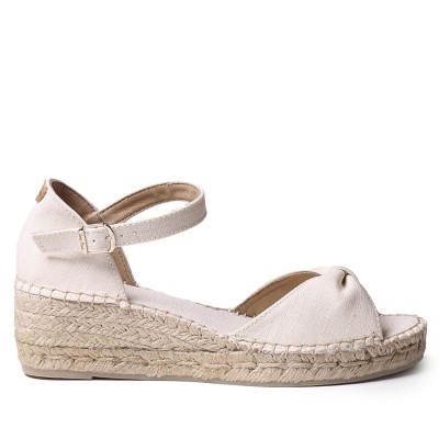 Bilma alpargata de pulsera para mujer en crudo Toni Pons - Tpbilmalc