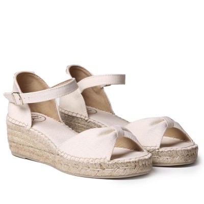 Bilma alpargata de pulsera para mujer en crudo Toni Pons - Tpbilmalc