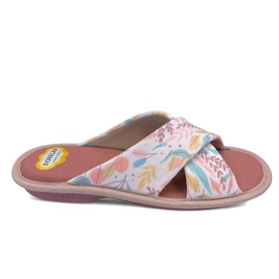 Biorelax Zapatilla abierta de casa acolchada para mujer - Bio4023