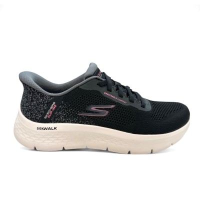 Skechers de mujer Slip-ins Go Walk con elásticos cómodos - Sk125503