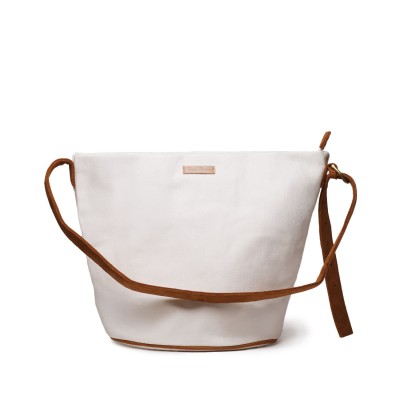 Bolso Goa Toni Pons en lona de algodón con asa cuero - Tpgoa