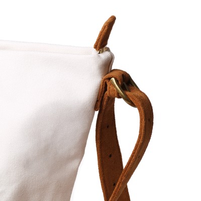 Bolso Goa Toni Pons en lona de algodón con asa cuero - Tpgoa