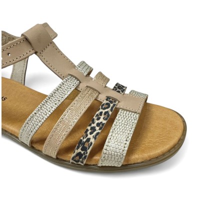 Doctor Cutillas sandalia de vestir con tiras y tacón bajo para mujer - Doc37054