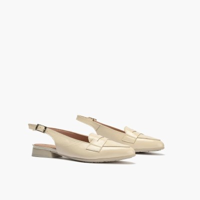 Pitillos zapato mocasín de vestir tacón bajo para mujer - P10501