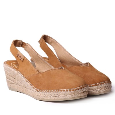 Alpargatas Toni Pons Betty mujer piel cuero tipo salón cerrado - Tpbettyac