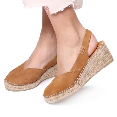 Alpargatas Toni Pons Betty mujer piel cuero tipo salón cerrado - Tpbettyac