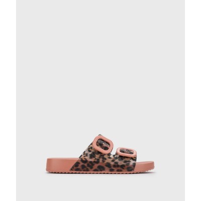 Chanclas Leopardo para agua de mujer Igor en color salmón - I10336s