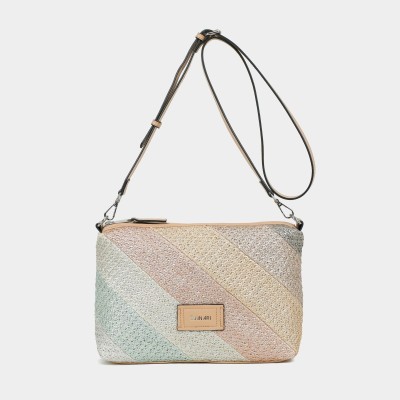 Bolso bandolera de rafia Mujer Binnari Narcea - Cnp20563