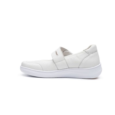 Zapato sport Mercedes para mujer Gcomfort en piel blanca - Gc25291w