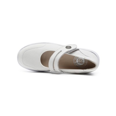 Zapato sport Mercedes para mujer Gcomfort en piel blanca - Gc25291w