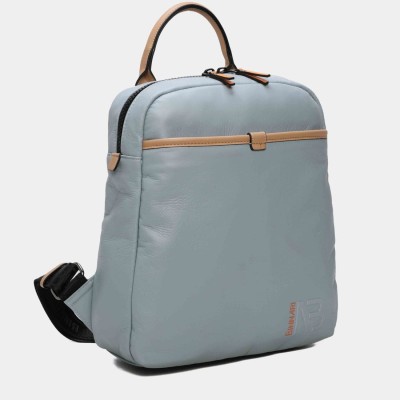 Mochila para mujer Ter en azul pastel y amarillo - Cnp20641