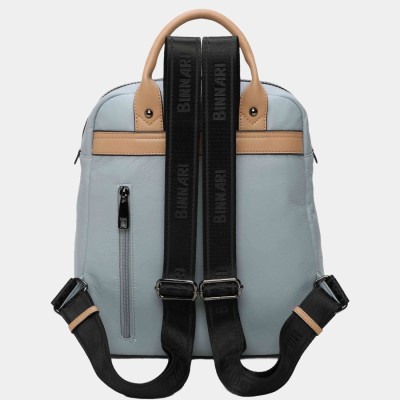 Mochila para mujer Ter en azul pastel y amarillo - Cnp20641